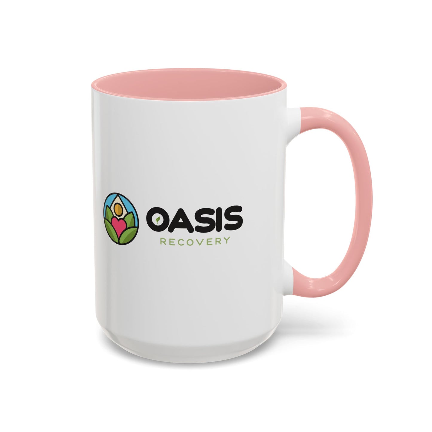 Oasis Recovery Center Accent Coffee Mug (11, 15oz)