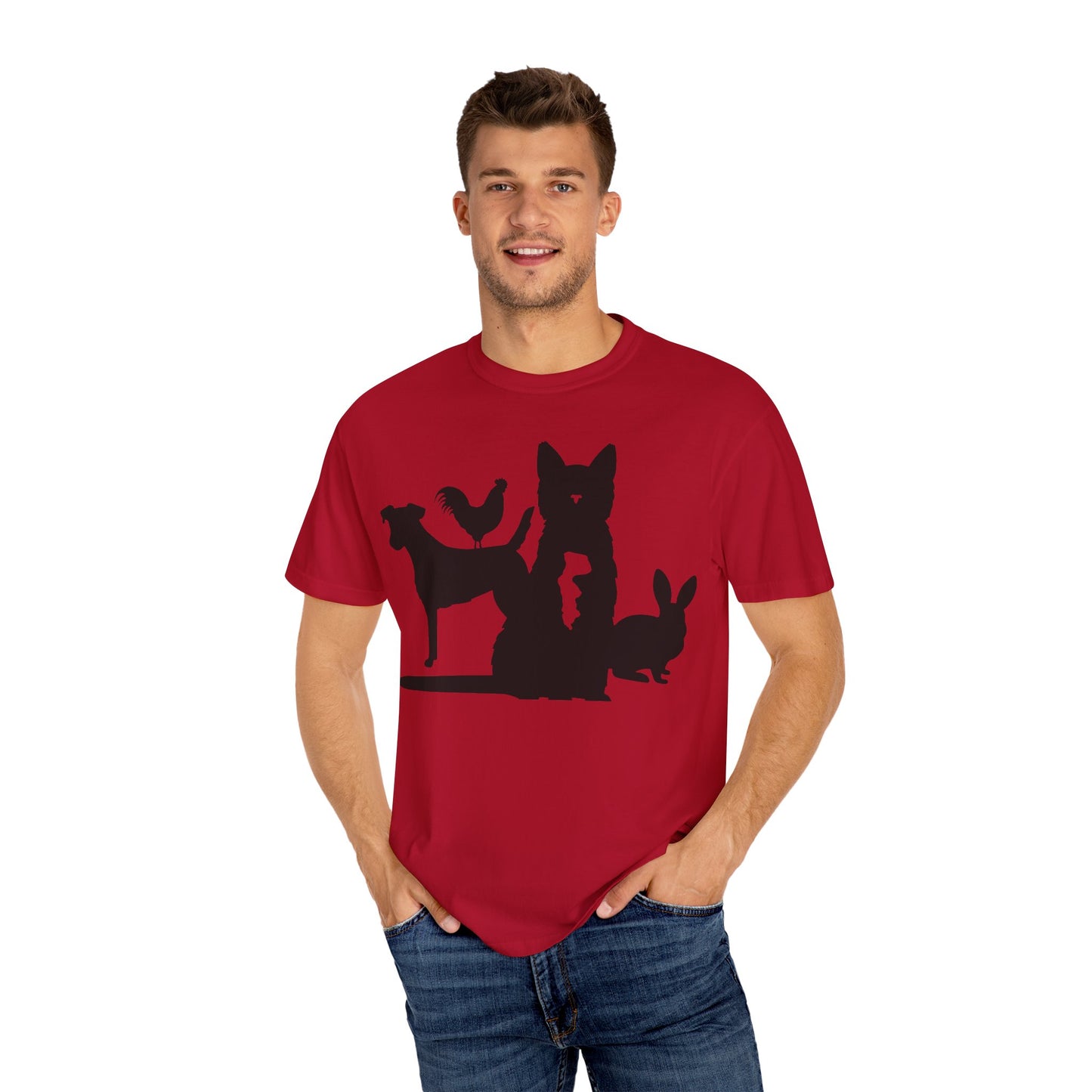 Lake Lowell Animal Rescue Unisex Garment-Dyed T-shirt