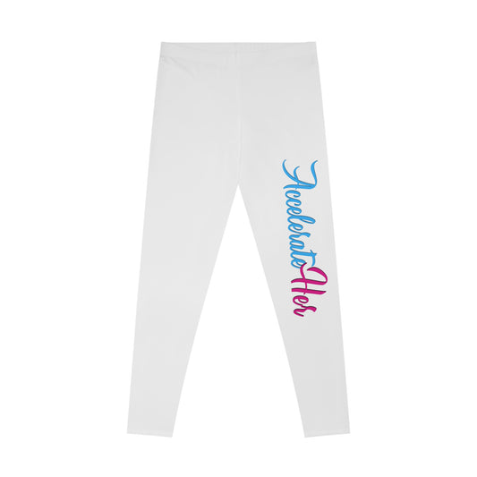 AccelerateHer Coaching Stretchy Leggings (AOP)