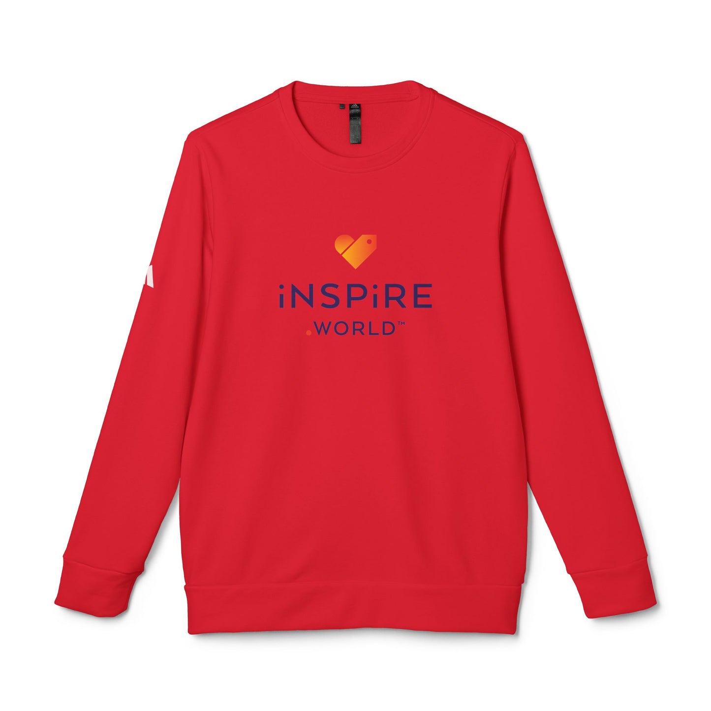 Inspire.World adidas Unisex Fleece Crewneck Sweatshirt