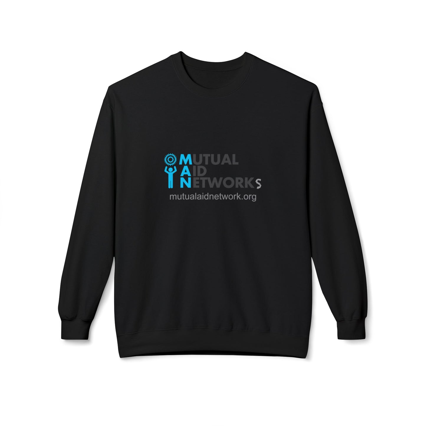 Mutual Aid Network Unisex Midweight Softstyle Fleece Crewneck Sweatshirt