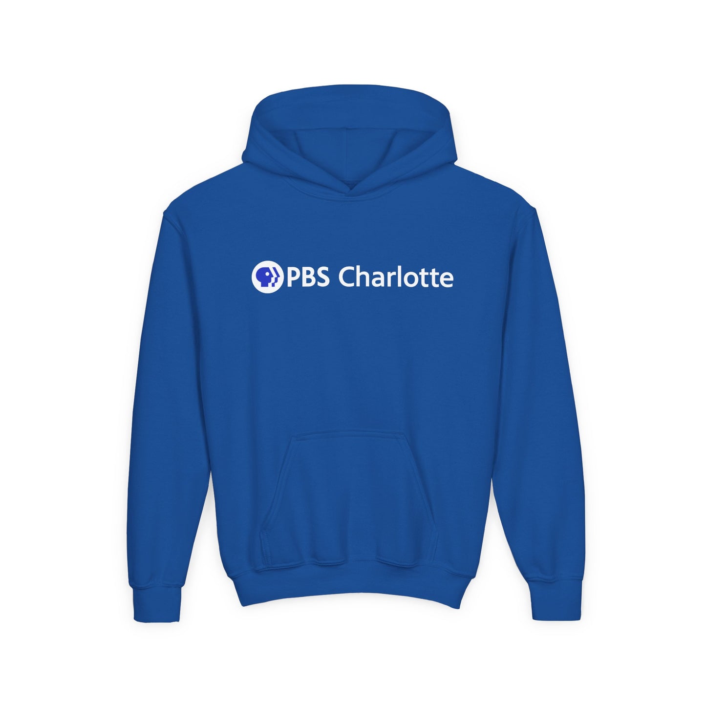 PBS Charlotte Youth Heavy Blend Hooded Sweatshirt