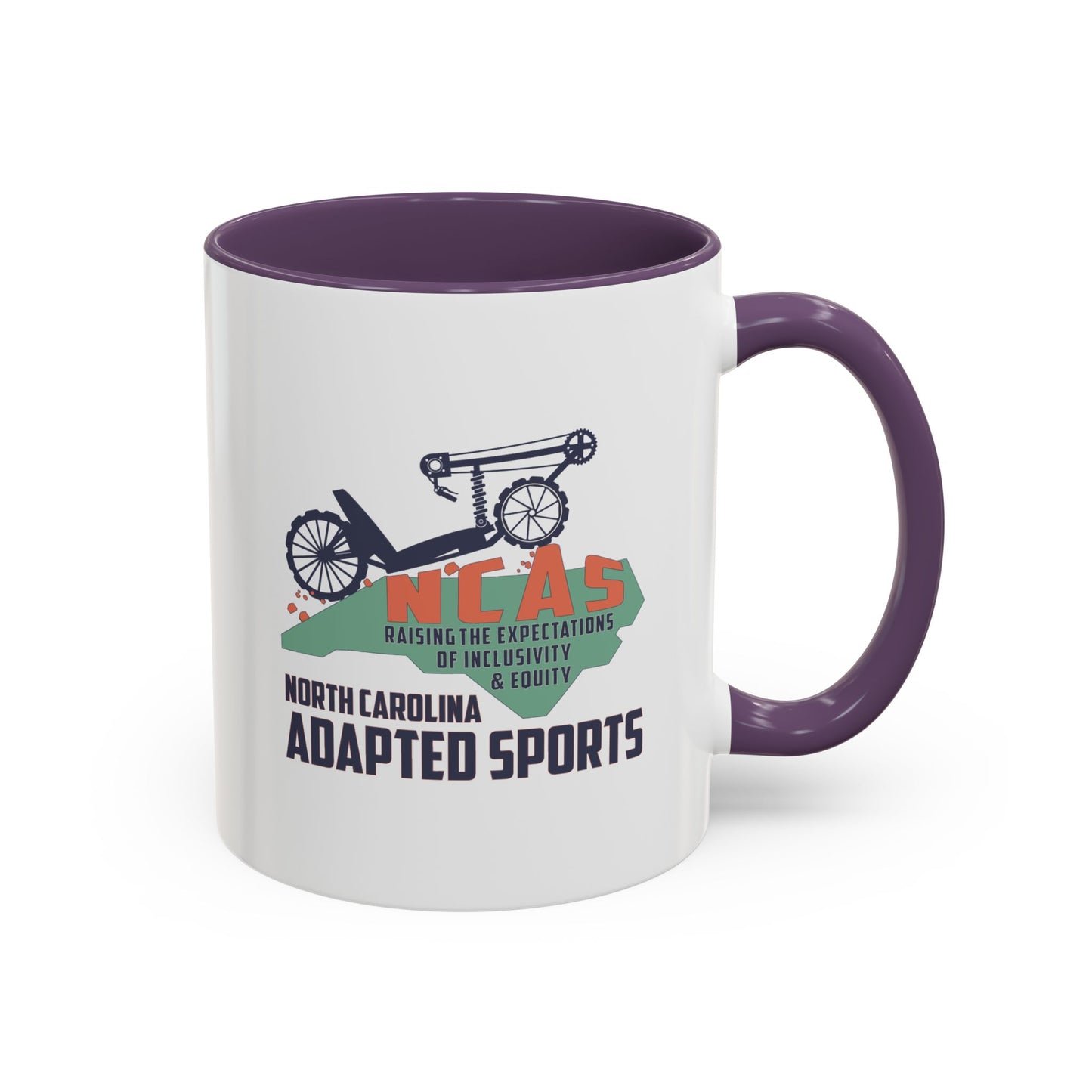 NC Adapted Sports Accent Coffee Mug (11oz)