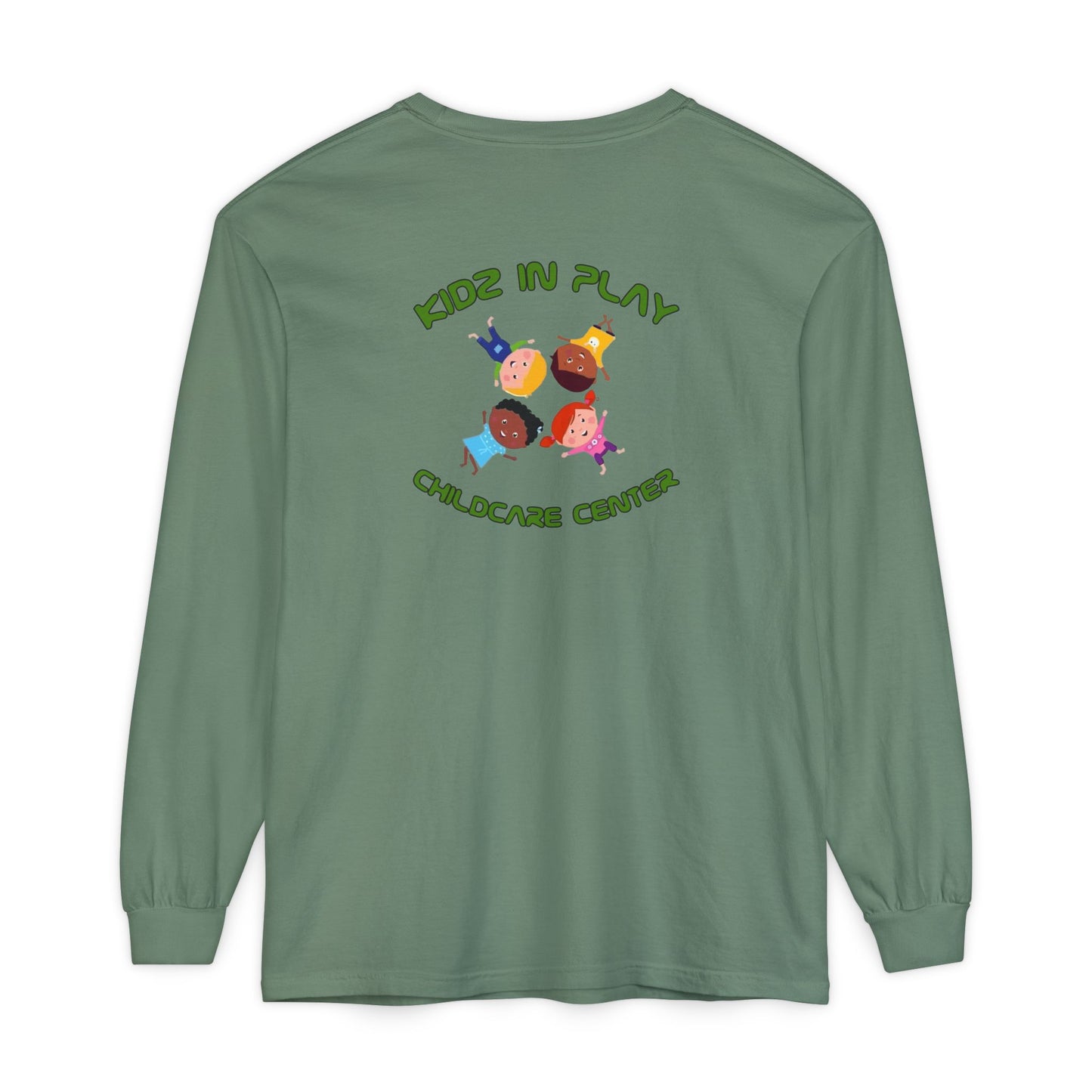 KIP Unisex Garment-dyed Long Sleeve T-Shirt