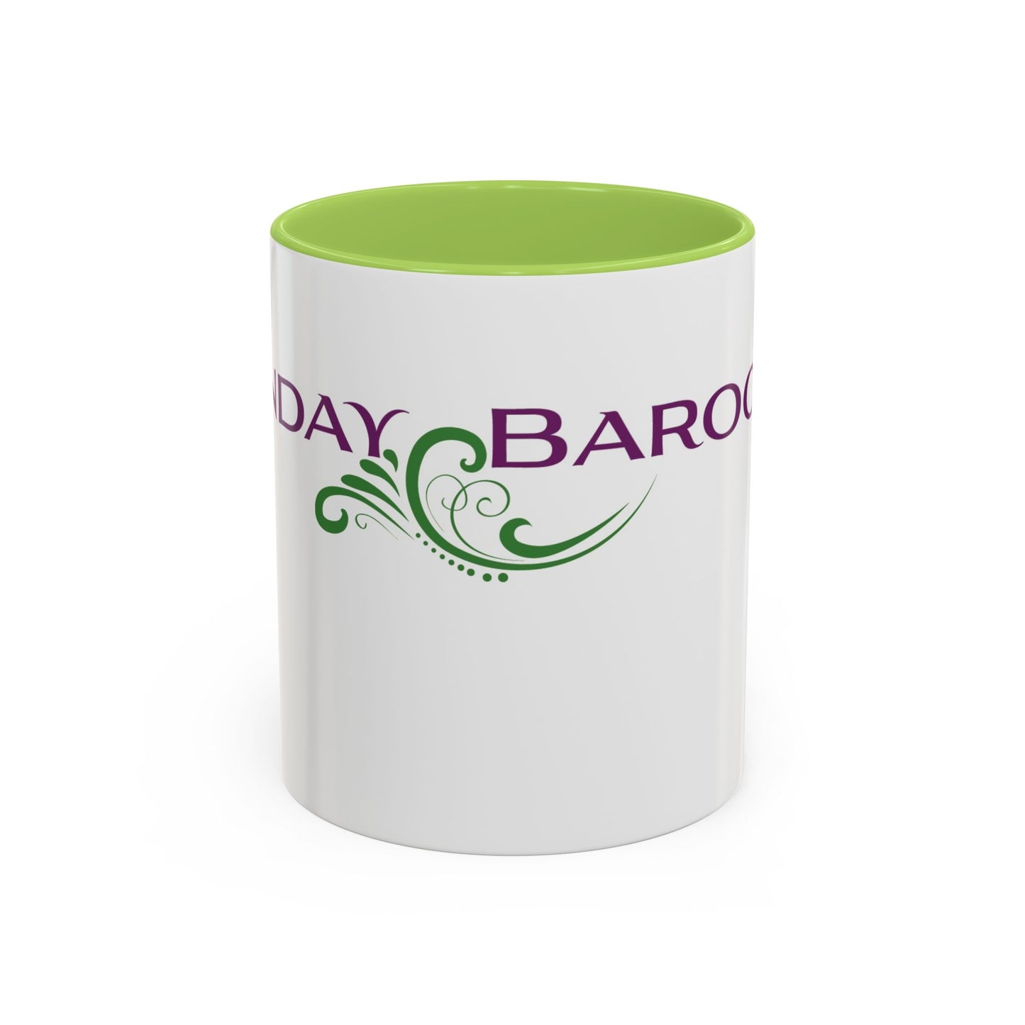 Sunday Baroque Accent Coffee Mug (11, 15oz)