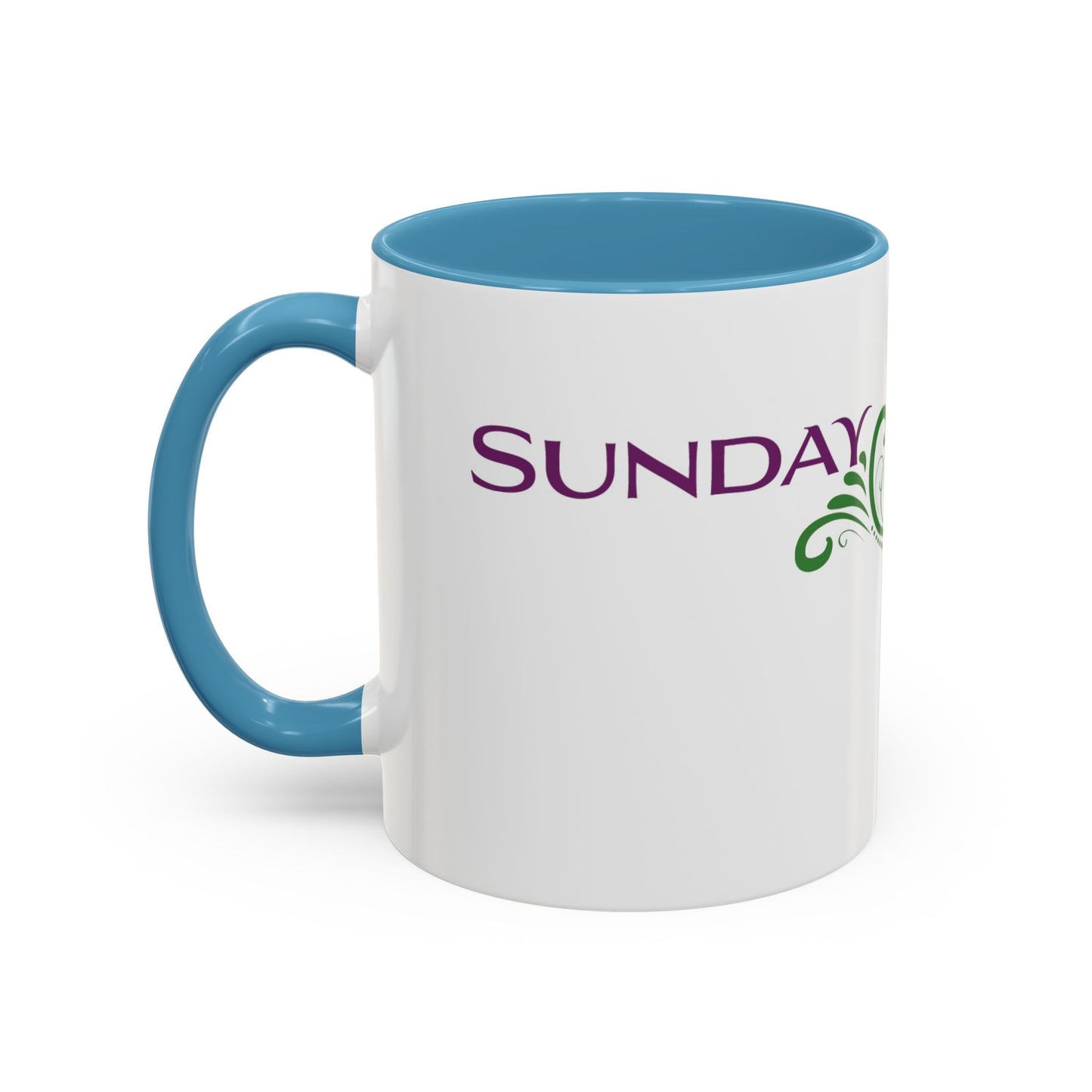 Sunday Baroque Accent Coffee Mug (11, 15oz)
