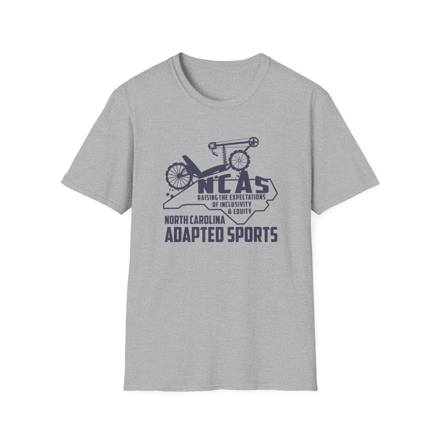 NC Adapted Sports - Unisex Softstyle T-Shirt