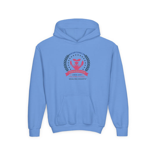 Heart2Help Youth Heavy Blend Hooded Sweatshirt