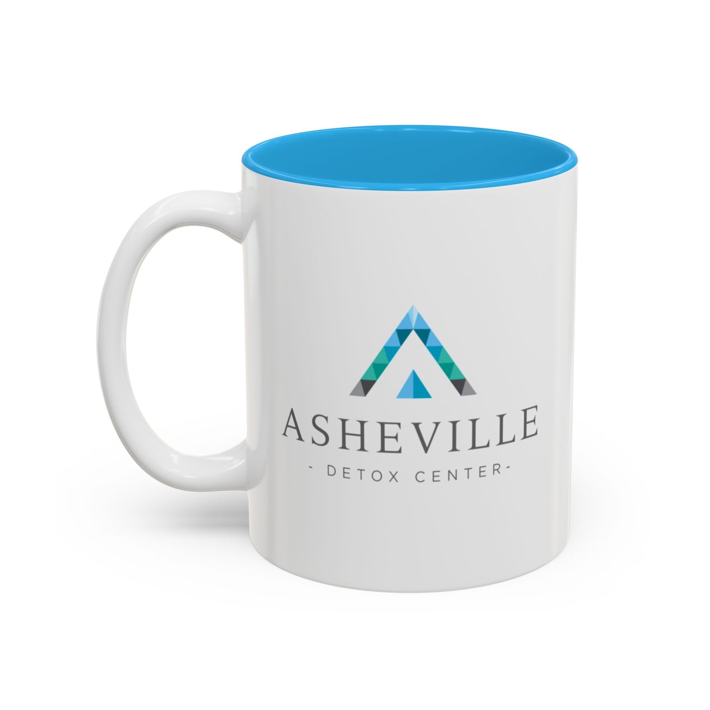 Asheville Detox Center Two-Tone Accent Mug (11oz, 15oz)