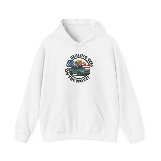 Healing Vets on the Move Unisex Heavy Blend™ Hooded Sweatshirt