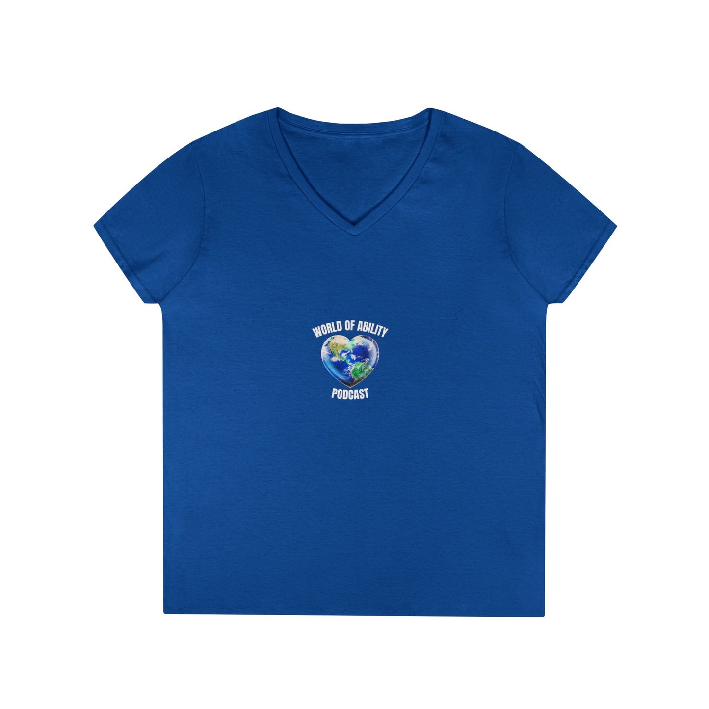 World Ability Network Ladies' V-Neck T-Shirt