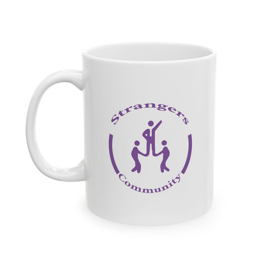 Strangers Community Ceramic Mug, (11oz, 15oz)