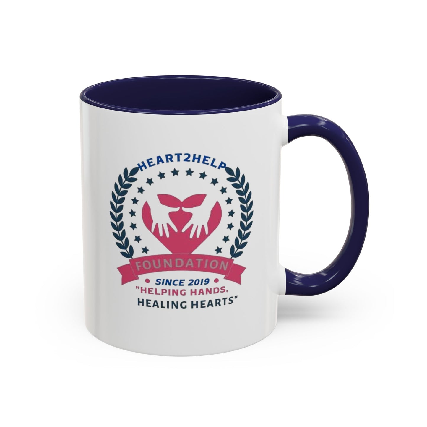 Heart2Help Accent Coffee Mug (11oz)