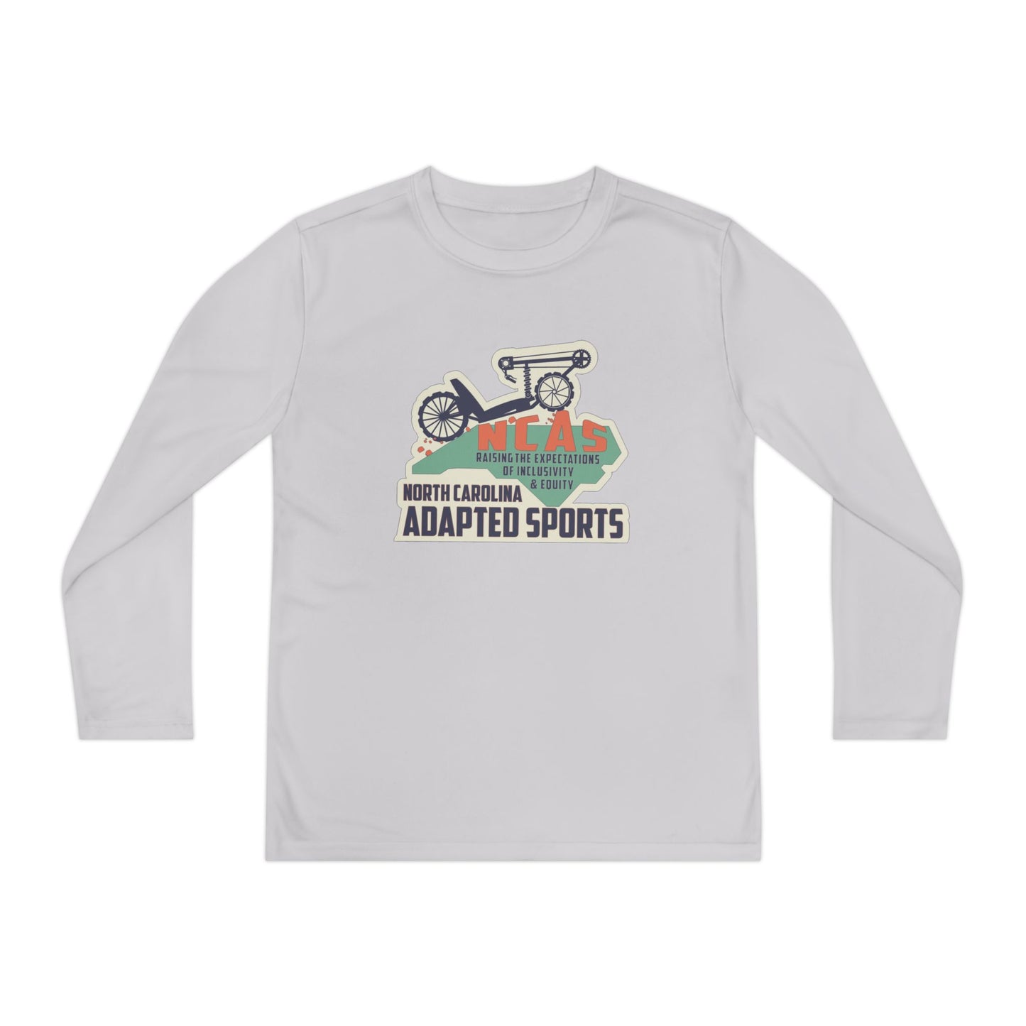 NC Adapted Sports Youth Long Sleeve Competitor Tee