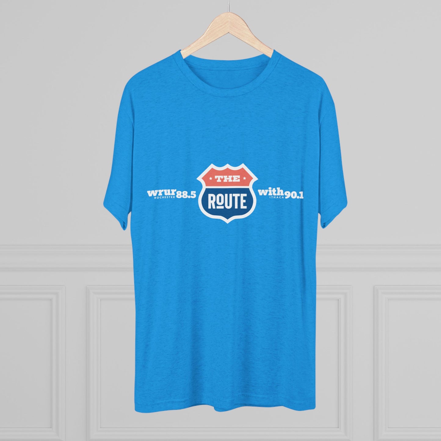 The Route Men's Tri-Blend Crew Tee