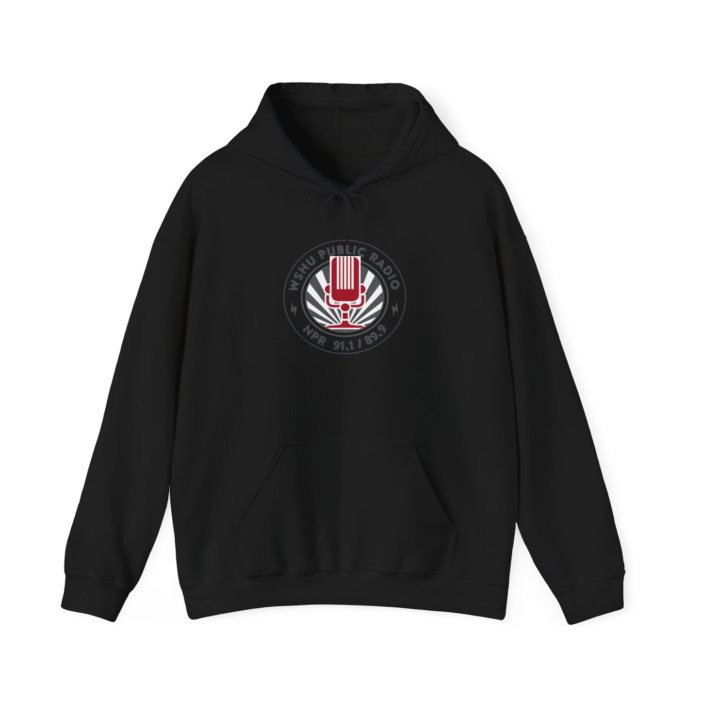 WSHU Radio Microphone Unisex Heavy Blend™ Hooded Sweatshirt