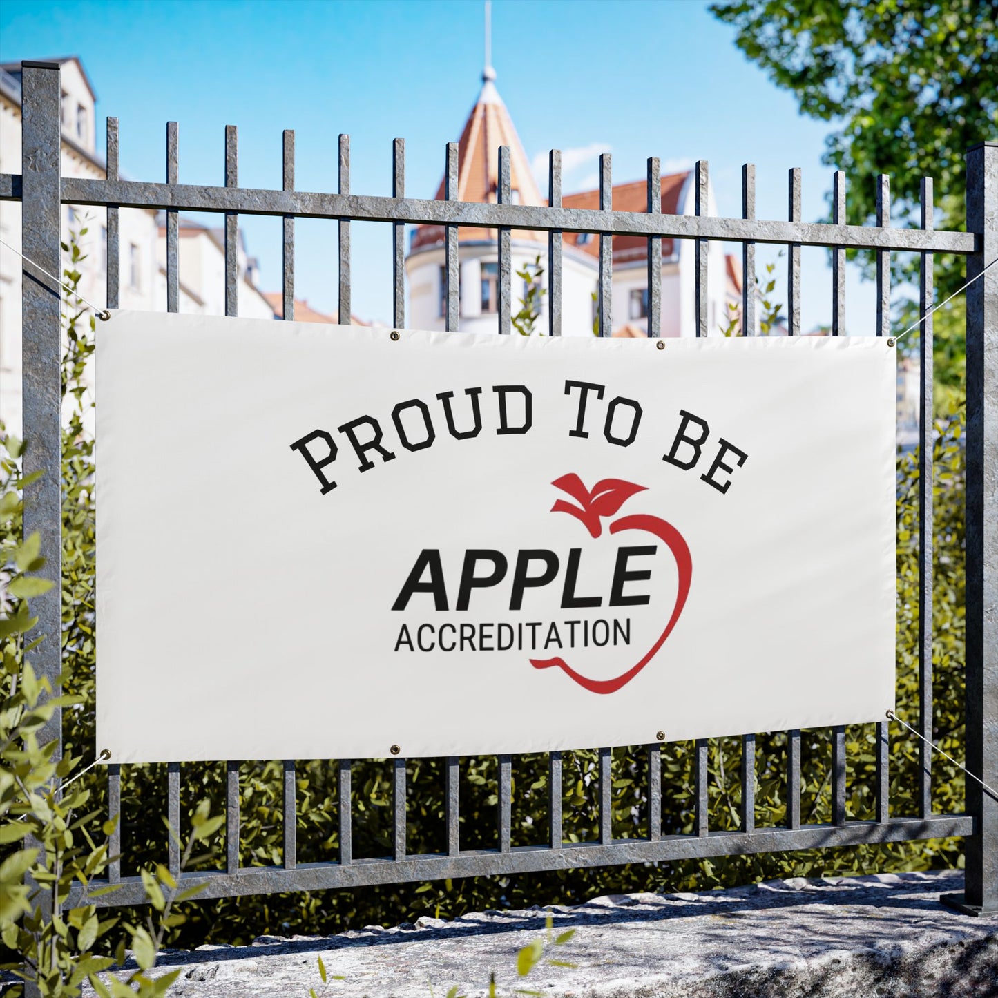 Apple Accreditation Vinyl Banners