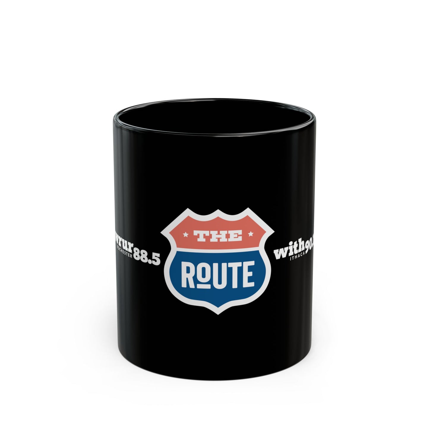 The Route Black Mug (11oz, 15oz)