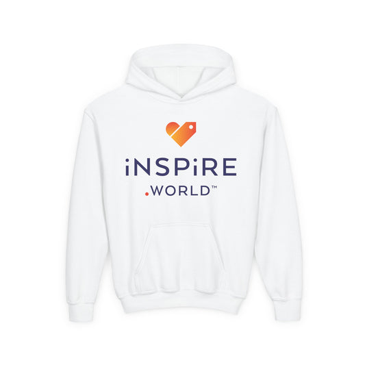 Inspire.World Youth Heavy Blend Hooded Sweatshirt