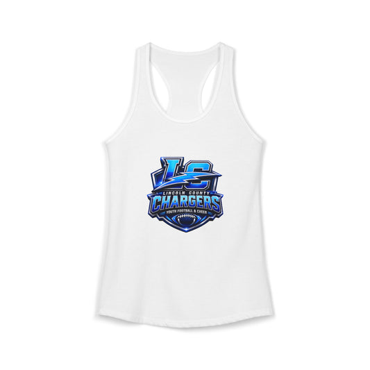 LC Chargers Women's Ideal Racerback Tank