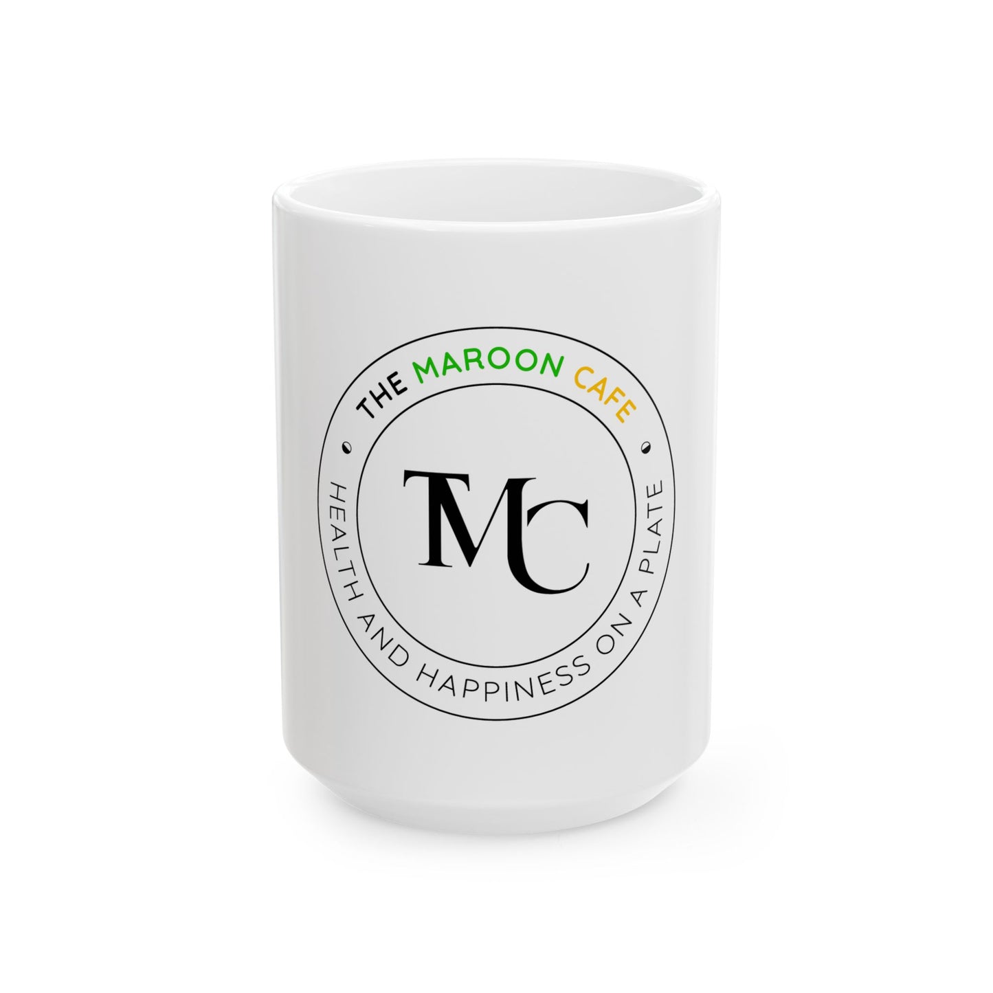The Maroon Cafe Ceramic Mug, (11oz, 15oz)
