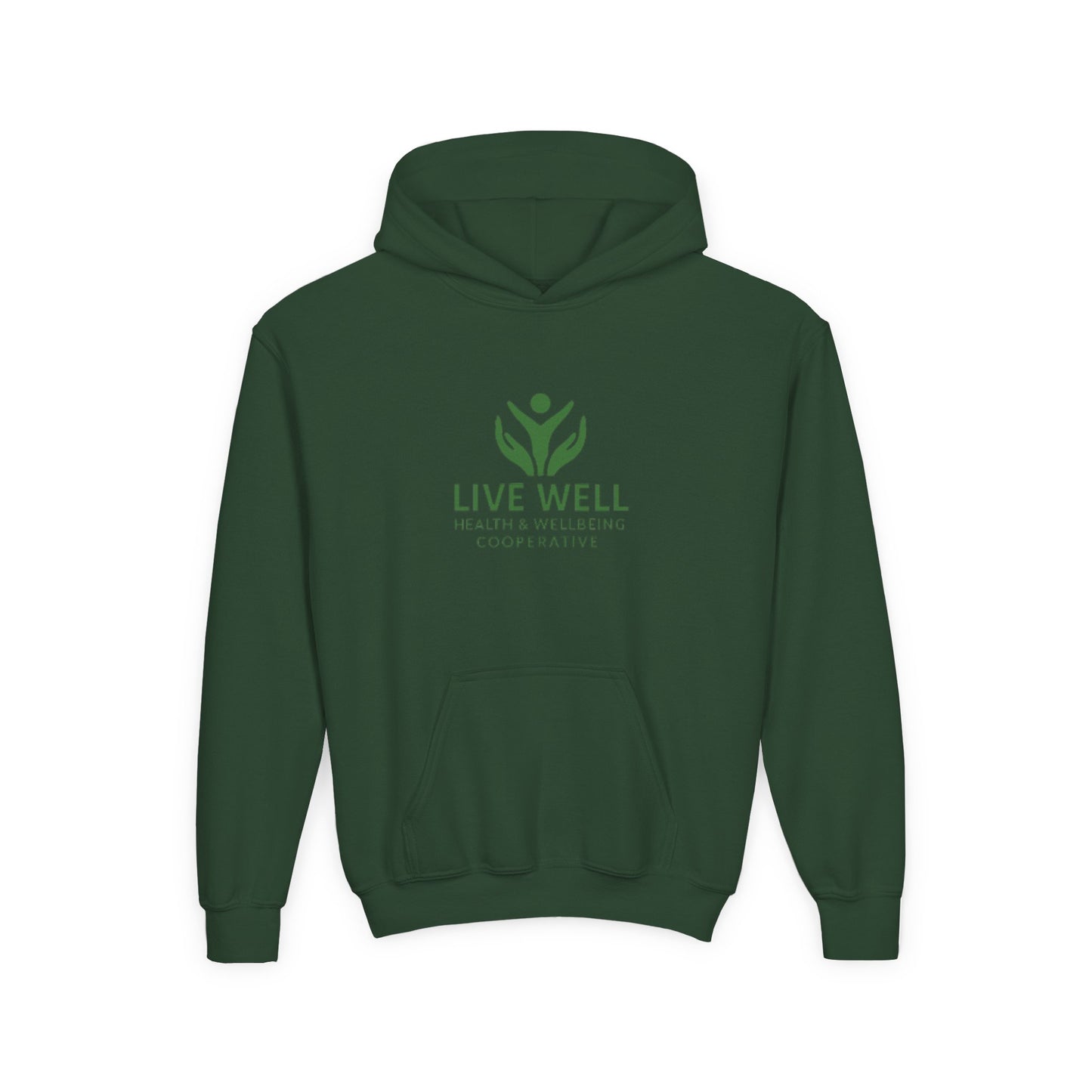 Live Well Cooperative Youth Heavy Blend Hooded Sweatshirt