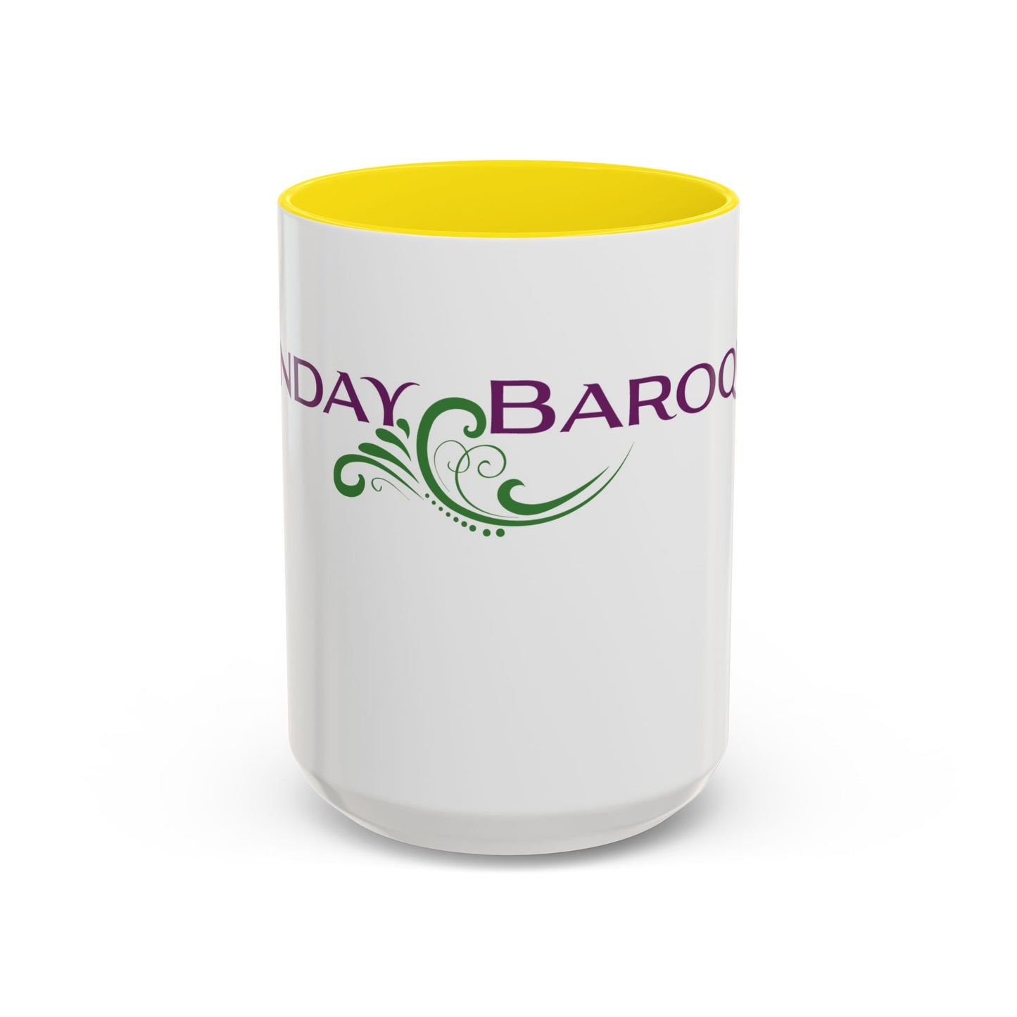 Sunday Baroque Accent Coffee Mug (11, 15oz)