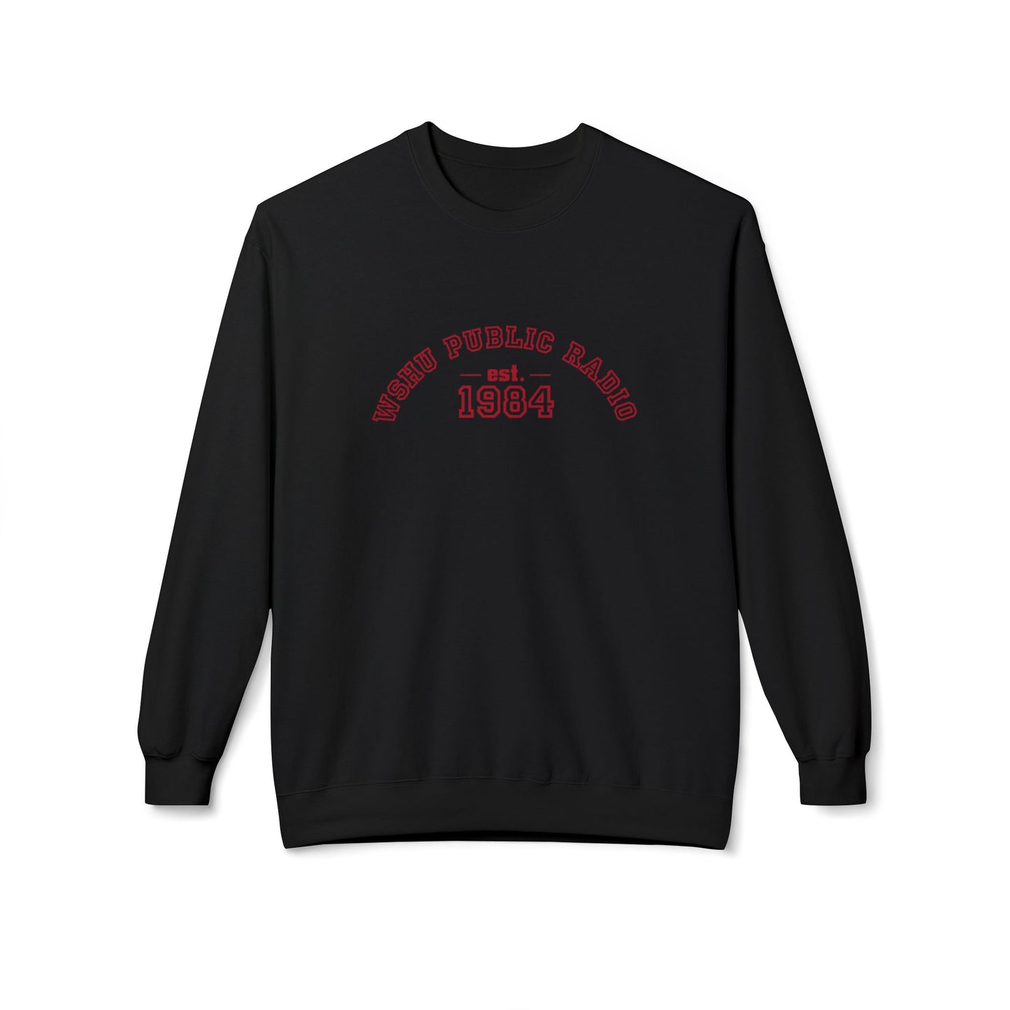 WSHU Radio Unisex Midweight Softstyle Fleece Crewneck Sweatshirt