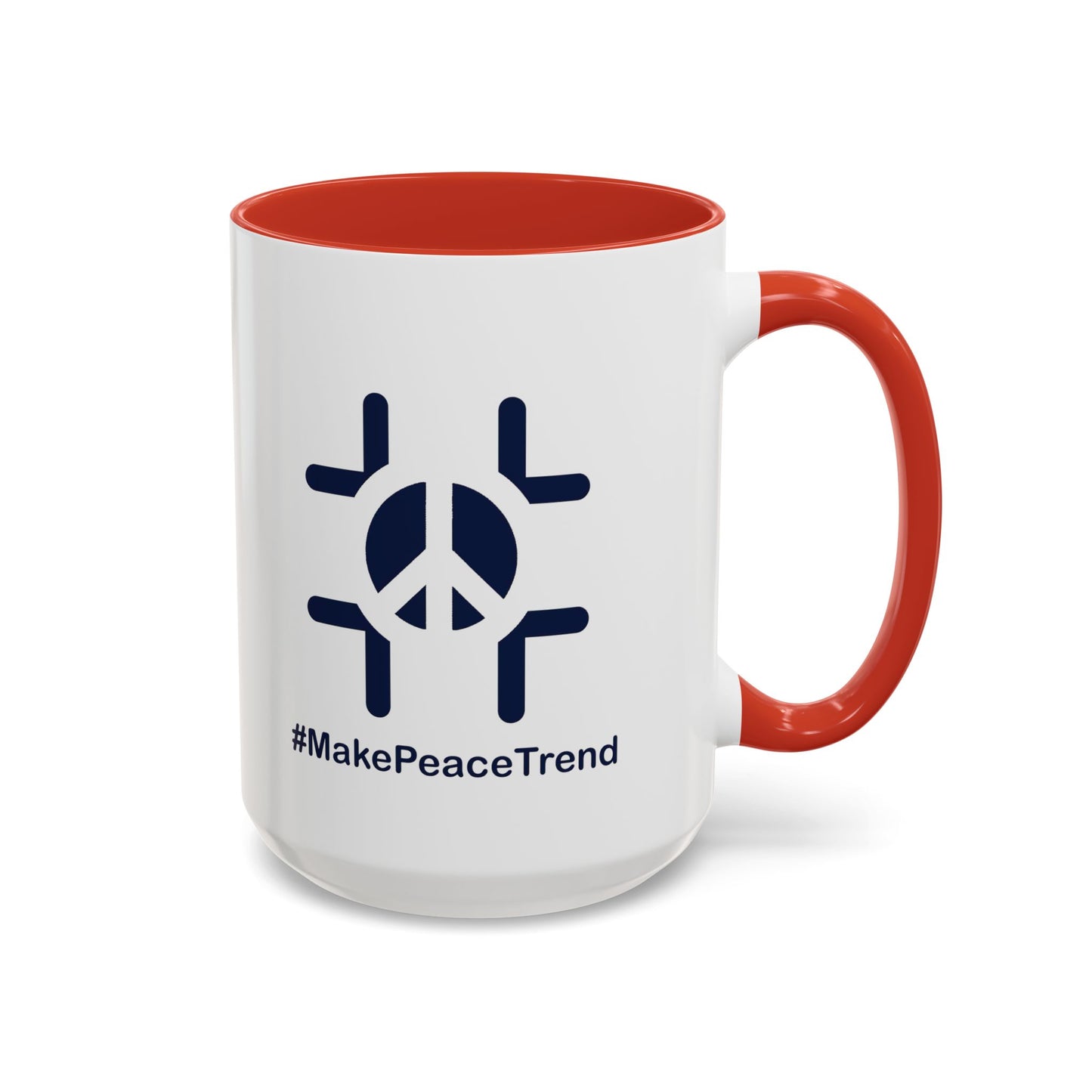 Peace Day Accent Coffee Mug (11, 15oz)