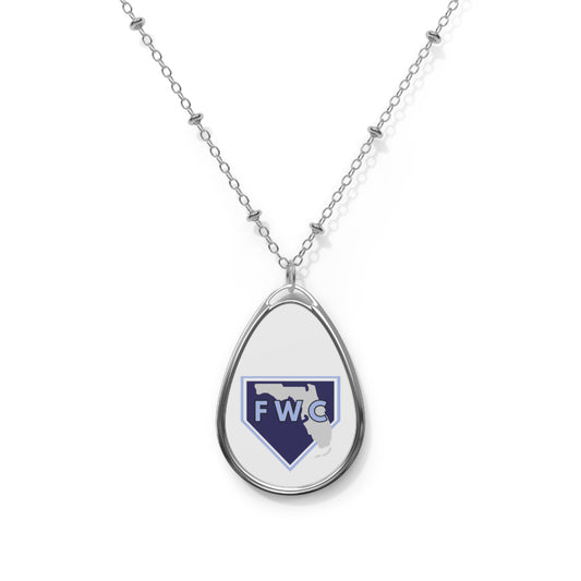 WFL Thunder Oval Necklace