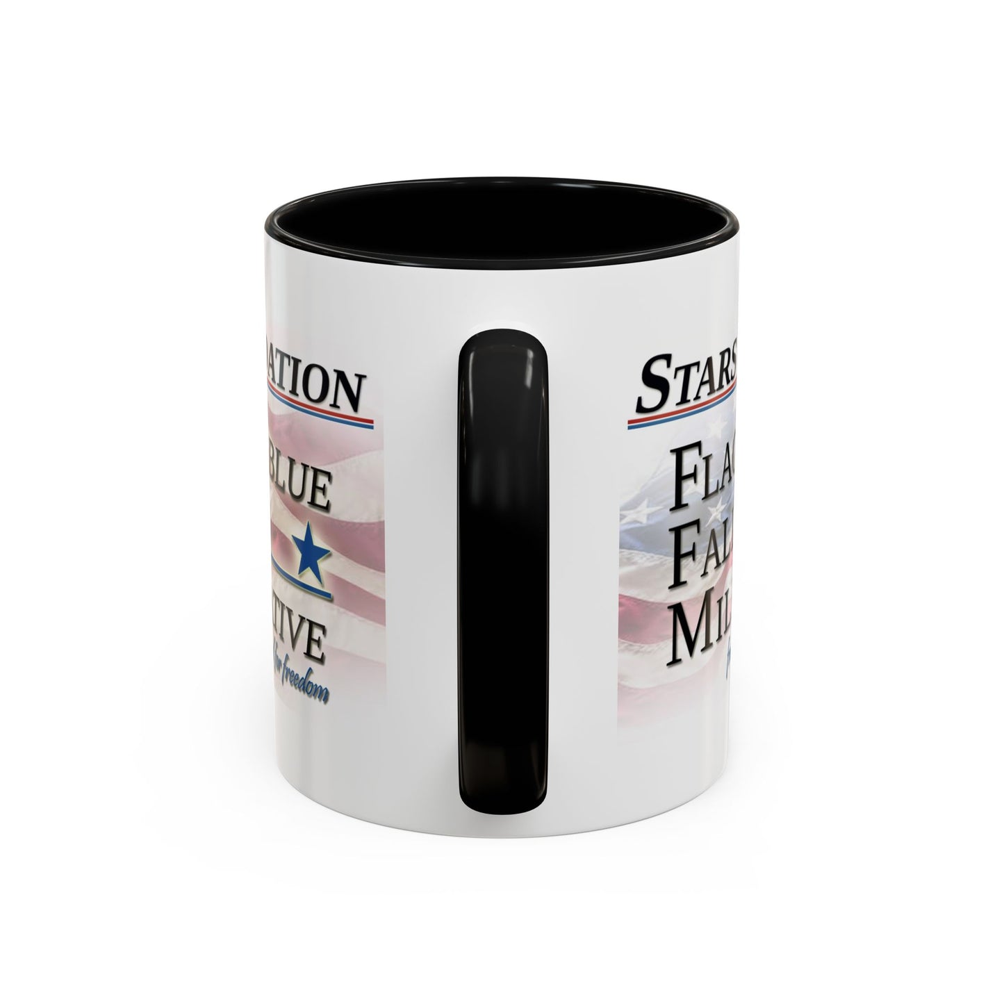 Stars Stripes 4 Ever Foundation Accent Coffee Mug (11, 15oz)