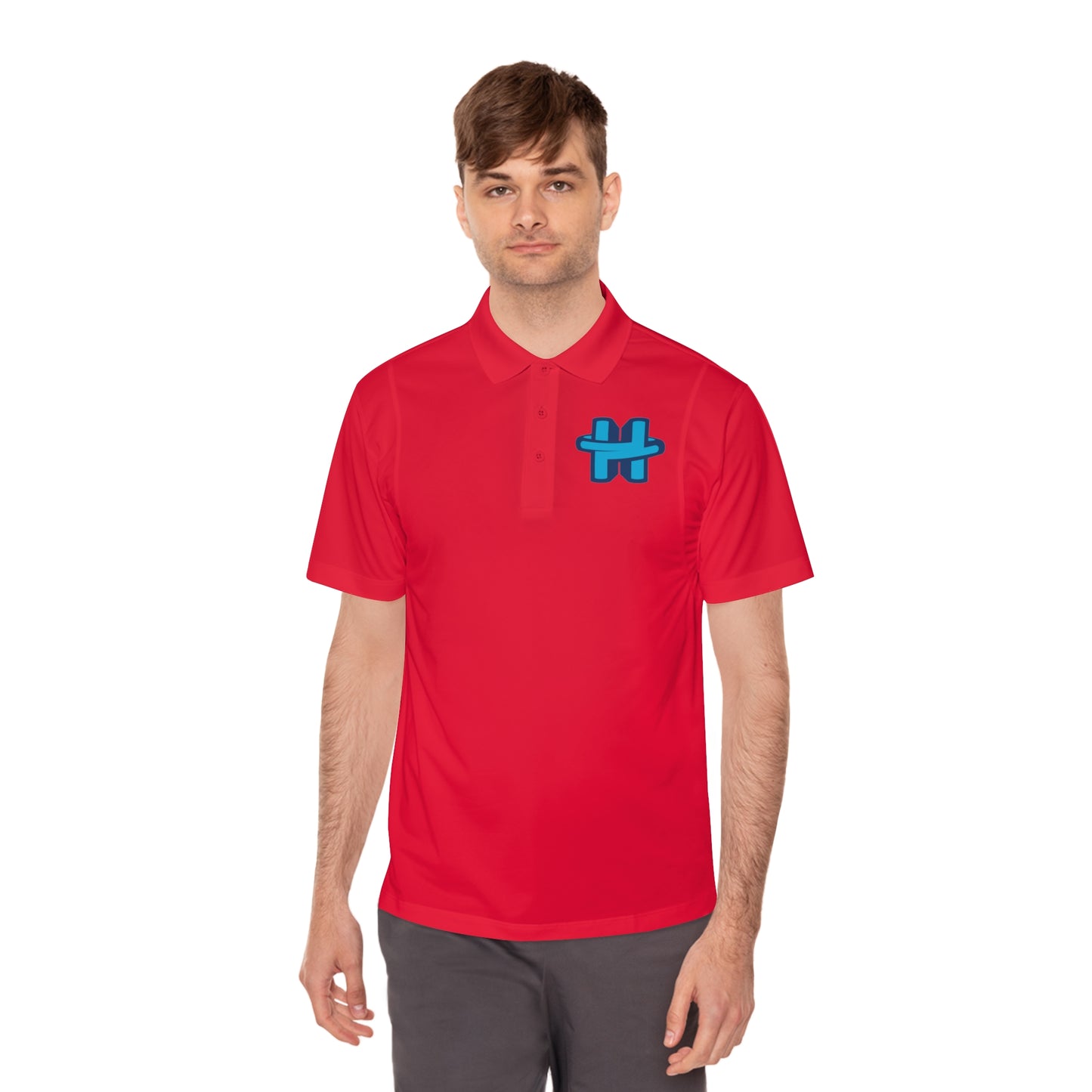 Help Us Grow Reading Program Men's Sport Polo Shirt