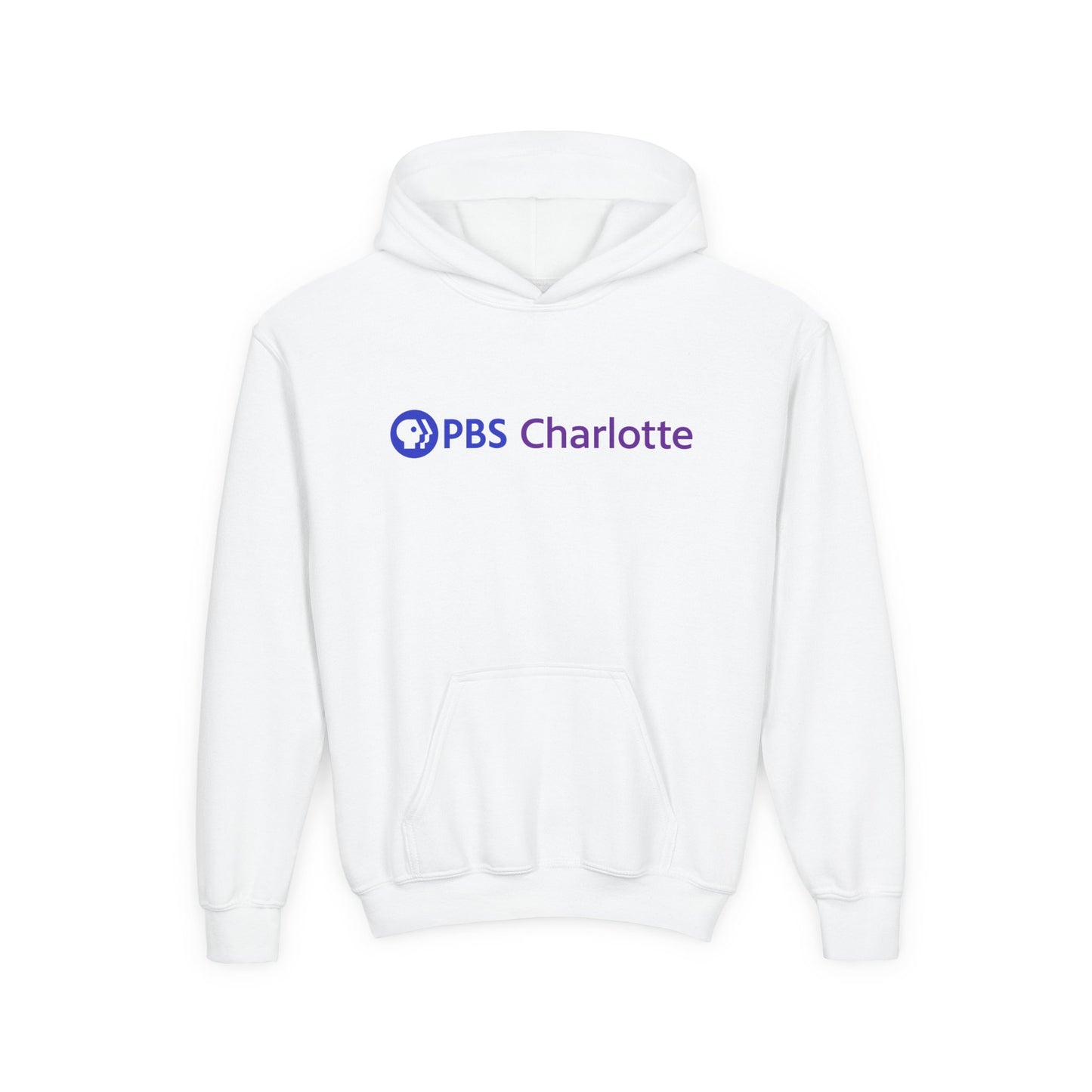 PBS Charlotte Youth Heavy Blend Hooded Sweatshirt