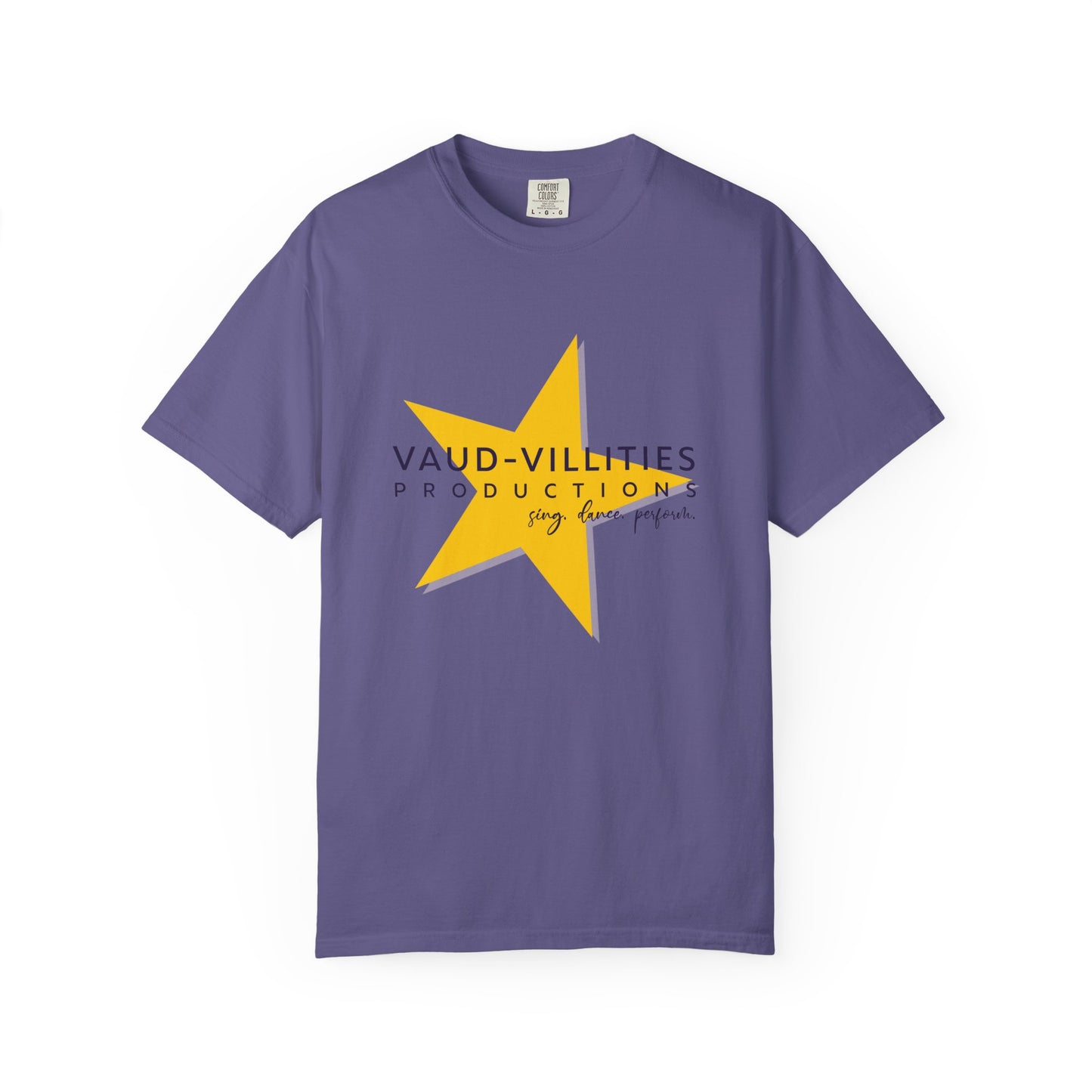 Vaud-Villities Productions Unisex Garment-Dyed T-shirt