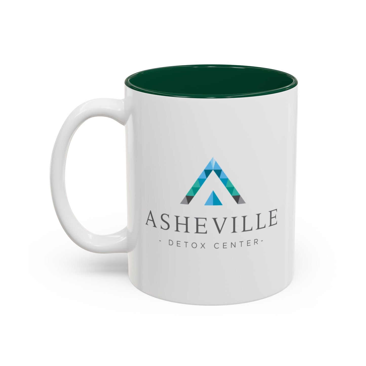 Asheville Detox Center Two-Tone Accent Mug (11oz, 15oz)