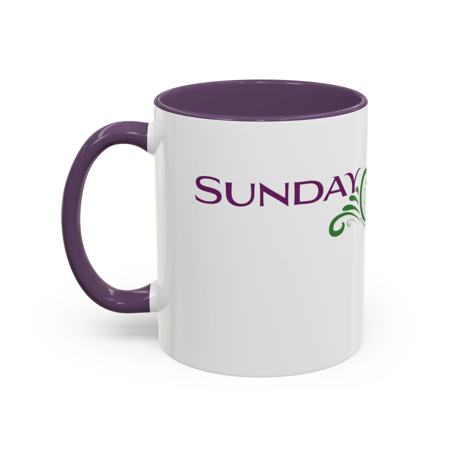 Sunday Baroque Accent Coffee Mug (11, 15oz)