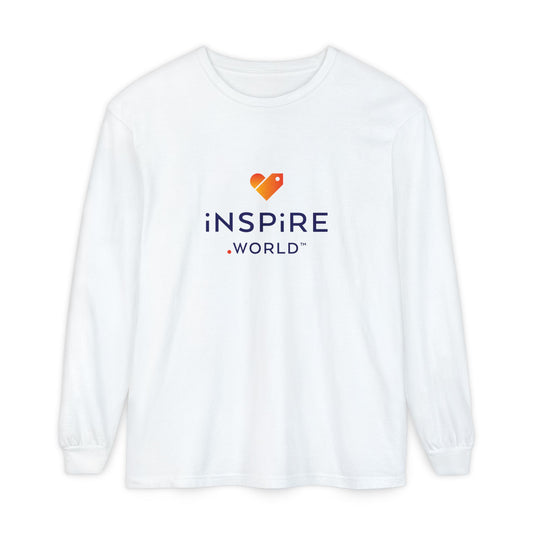 Inspire.World Unisex Garment-dyed Long Sleeve T-Shirt