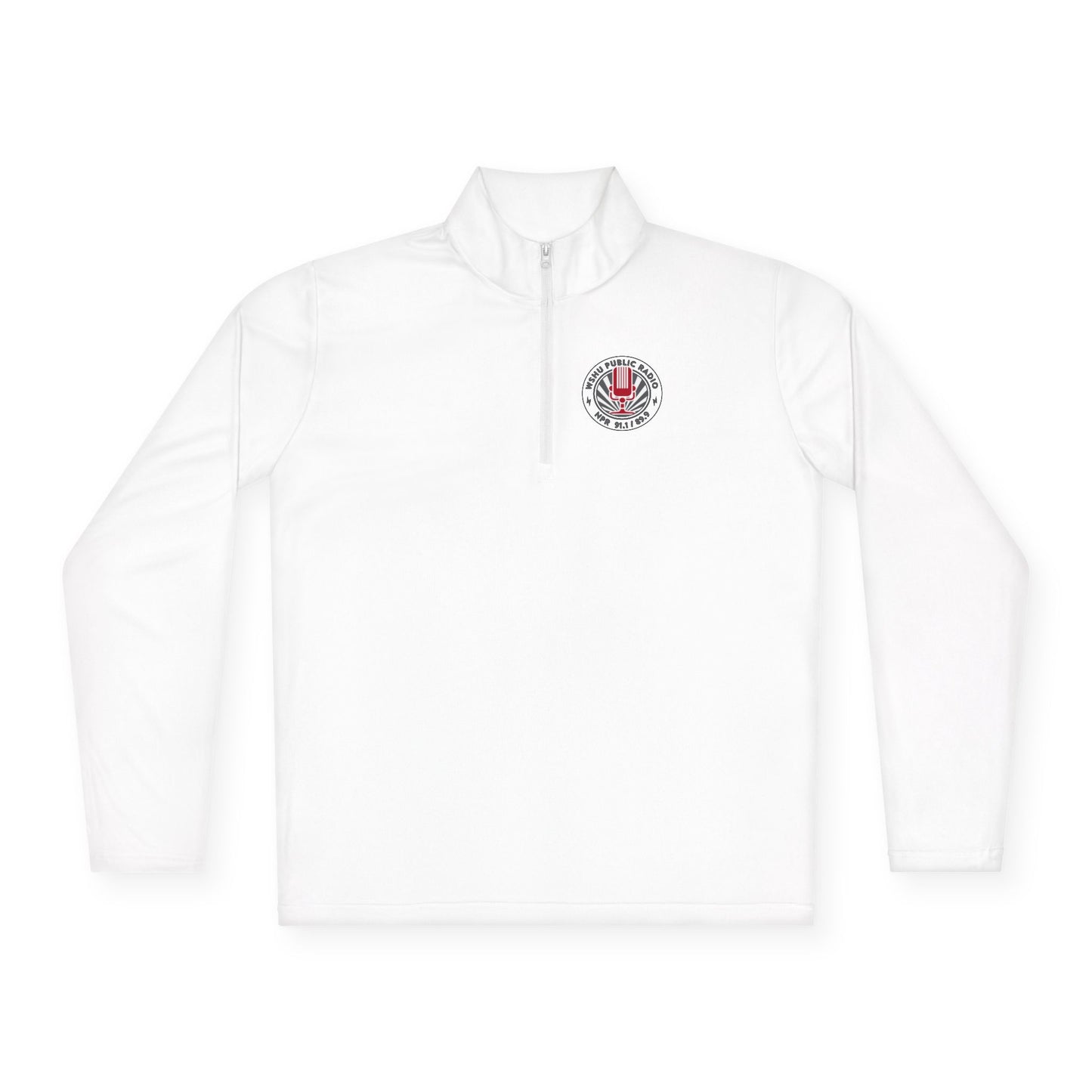 WSHU Radio Unisex Quarter-Zip Pullover