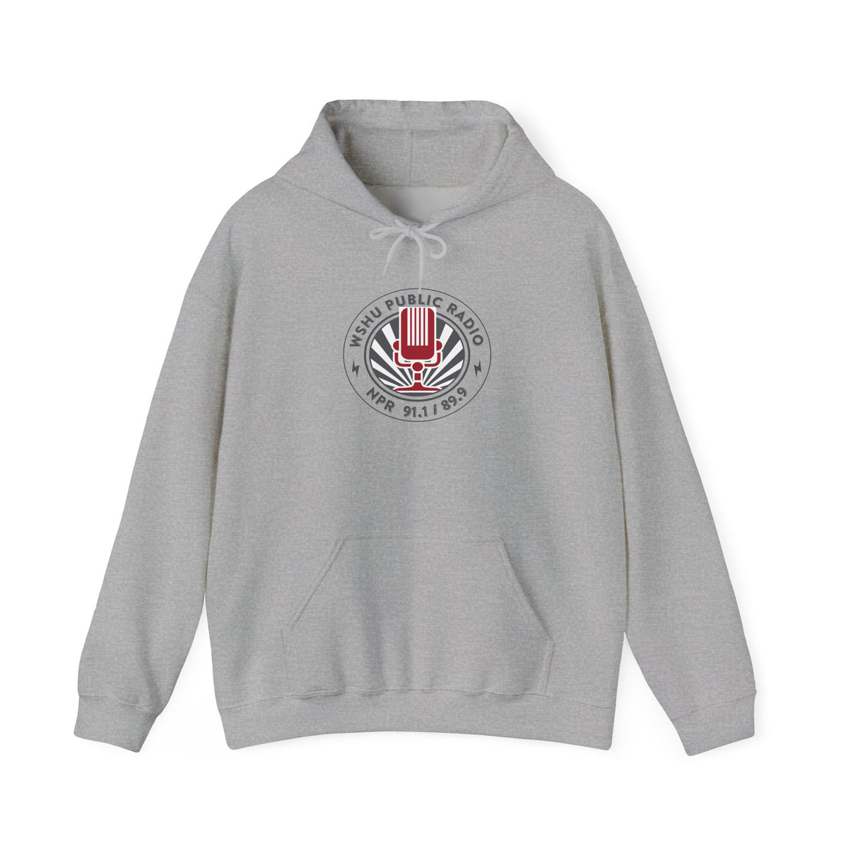 WSHU Radio Microphone Unisex Heavy Blend™ Hooded Sweatshirt