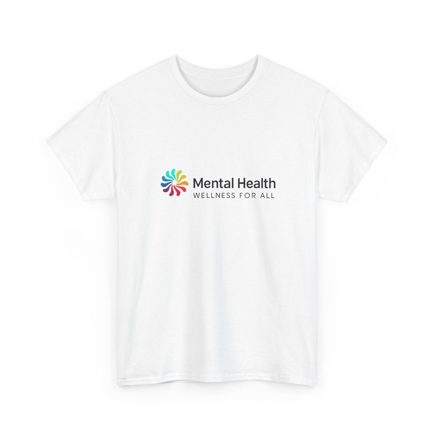 Mental Health Wellness Unisex Heavy Cotton Tee