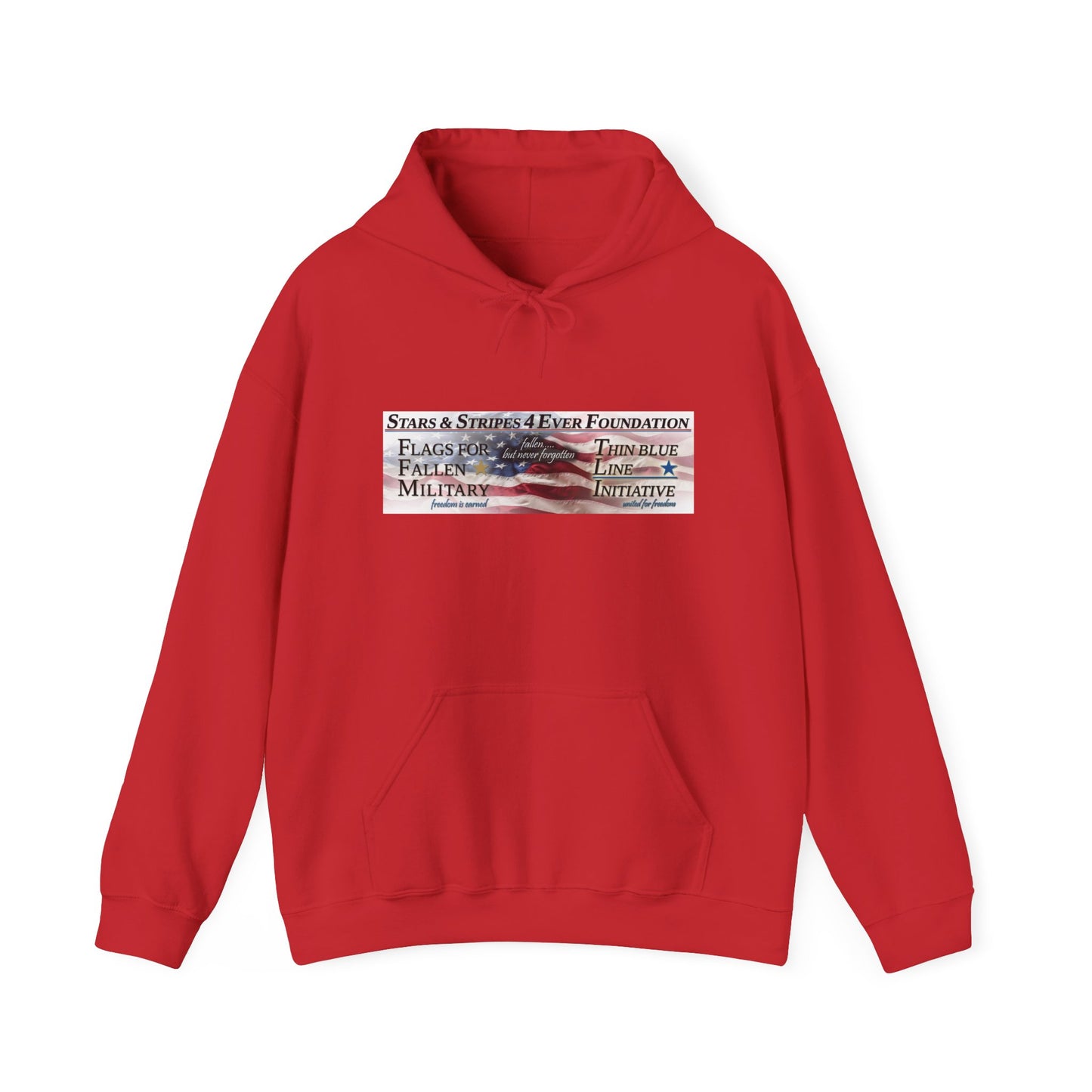 Stars Stripes 4 Ever Foundation Unisex Heavy Blend™ Hooded Sweatshirt