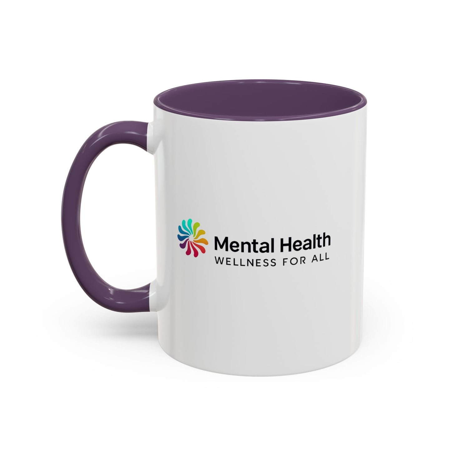Mental Health Wellness Accent Coffee Mug (11, 15oz)