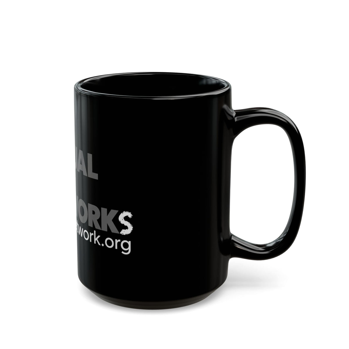 Mutual Aid Network Black Mug (11oz, 15oz)