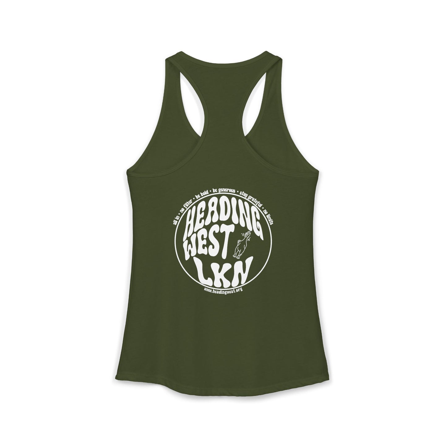 Westie Merch Women's Ideal Racerback Tank