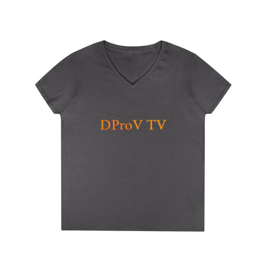 DProV TV Ladies' V-Neck T-Shirt