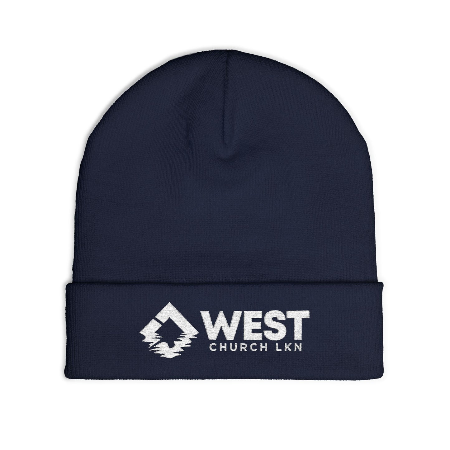 West Church LKN Knit Beanie (Embroidery)