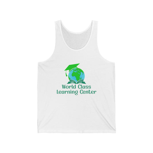 World Class Learning Center Unisex Jersey Tank