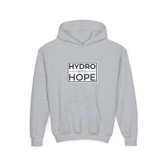 Hydro with Hope Youth Heavy Blend Hooded Sweatshirt