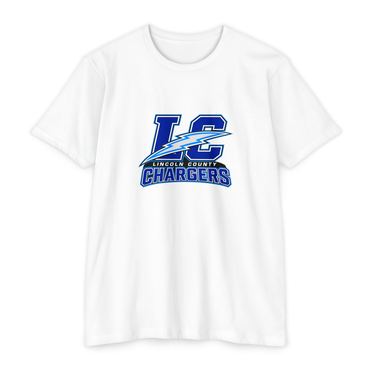 LC Chargers Unisex CVC Jersey T-shirt