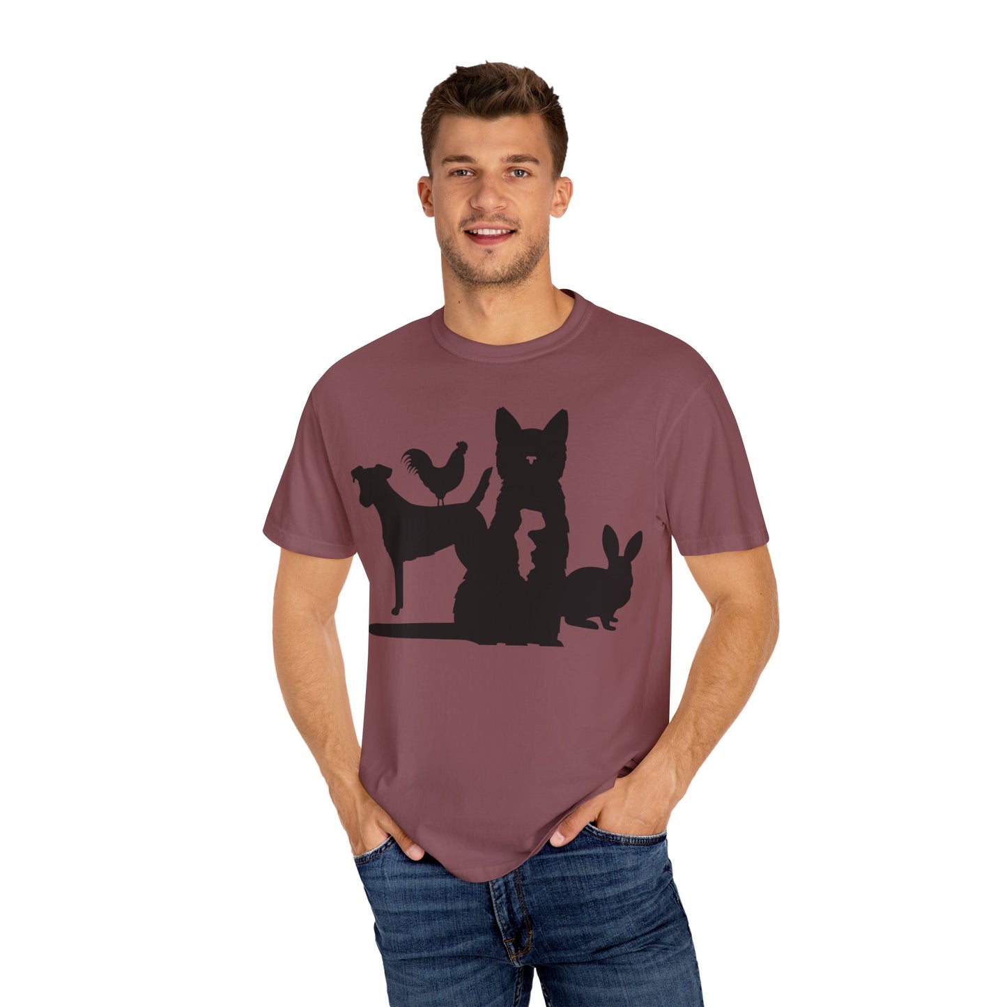 Lake Lowell Animal Rescue Unisex Garment-Dyed T-shirt